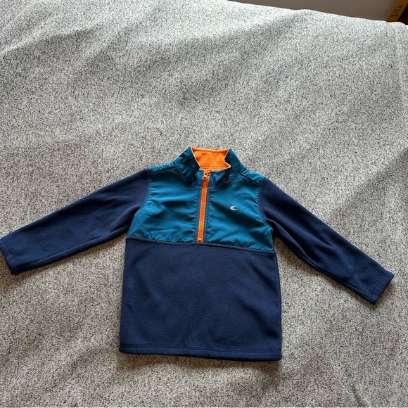 Carter’s Toddler Boy Fleece half zip Jacket, 3T - Picture 1 of 4